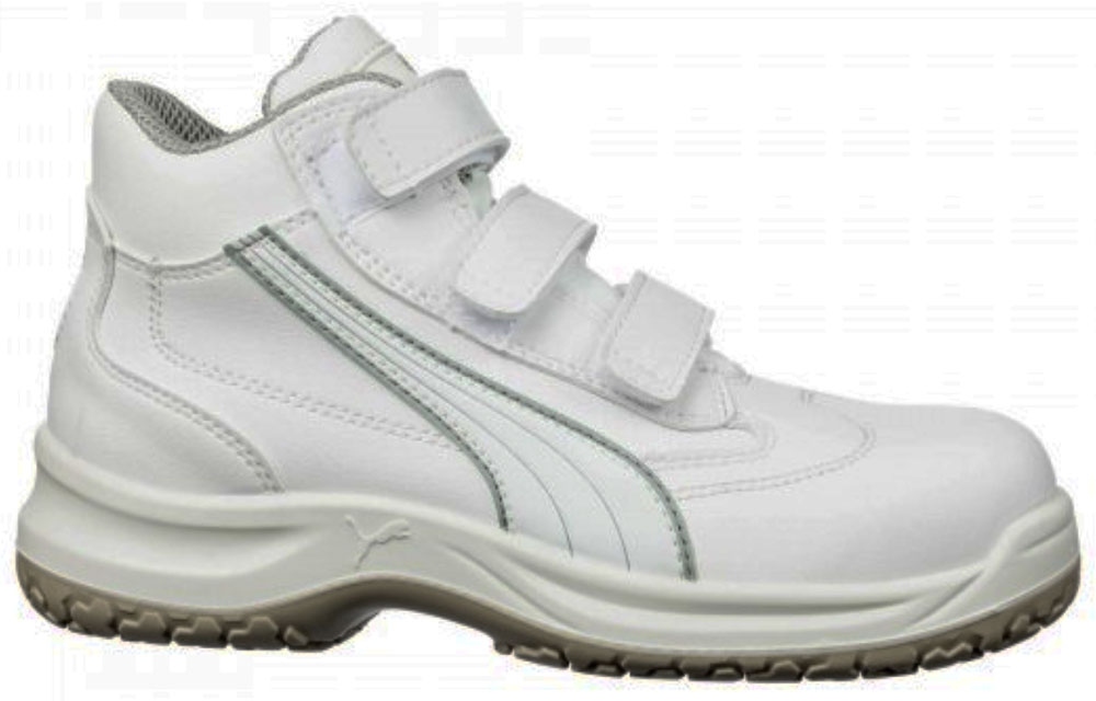 Absolute Sécurité Chaussures Puma 630182 Blanches De S2 Mid Montante 54ARjc3LqS